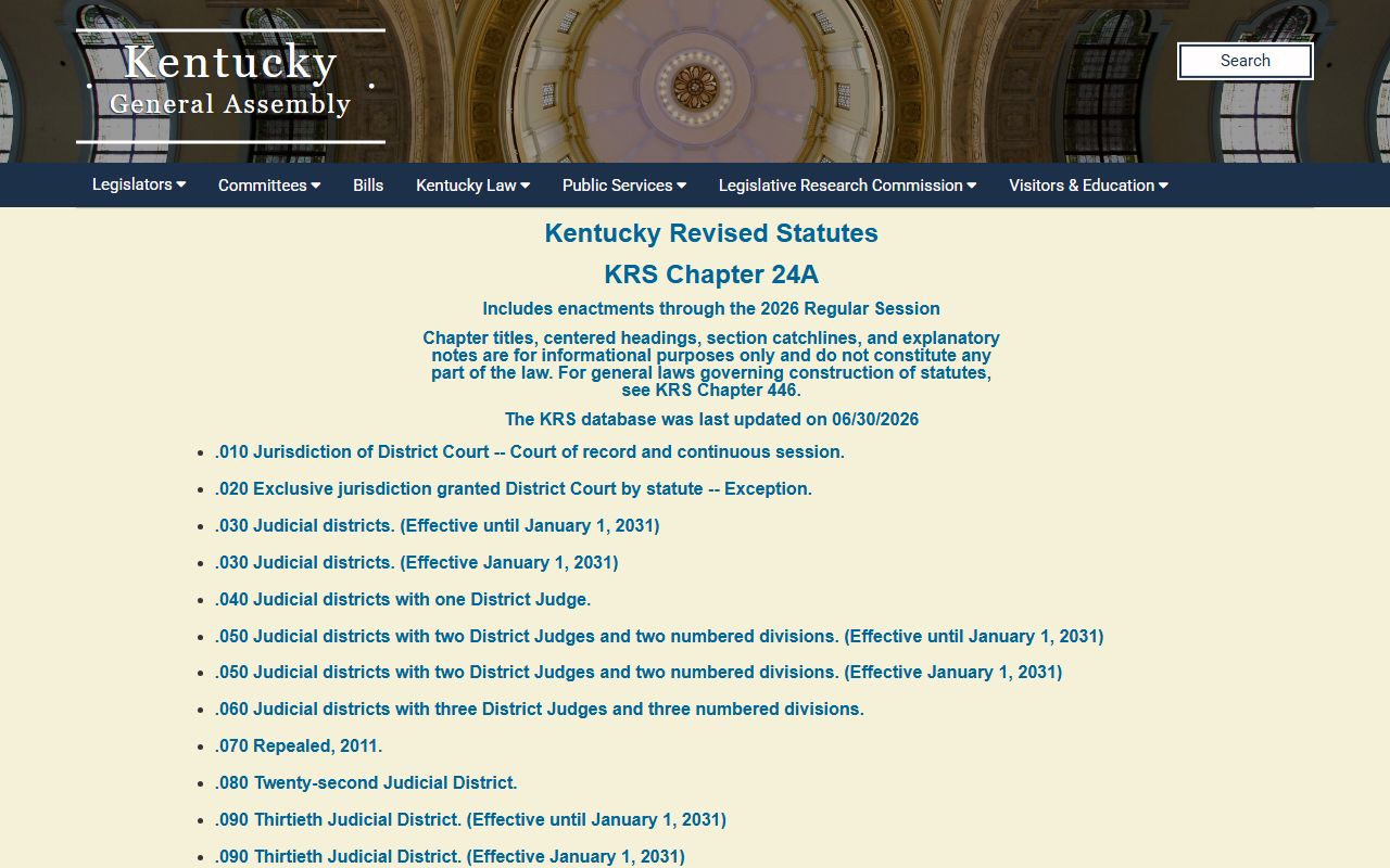 Green County Circuit Court Clerk District Court statutes