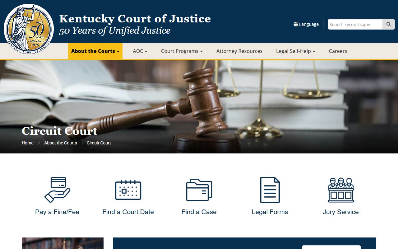 Green County court records Kentucky Circuit Court jurisdiction page