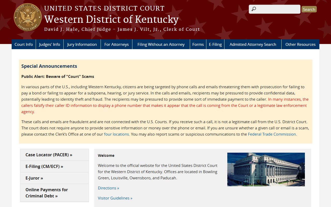 Green County marriage and divorce records federal court source