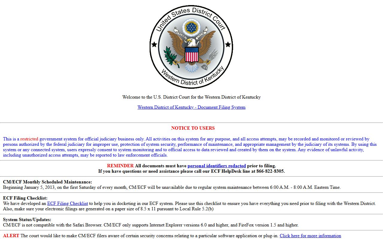 Green County divorce records federal filing system distinction